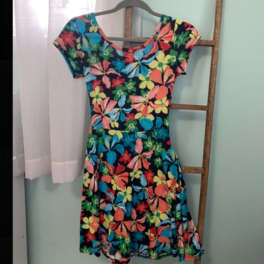 Floral sun dress